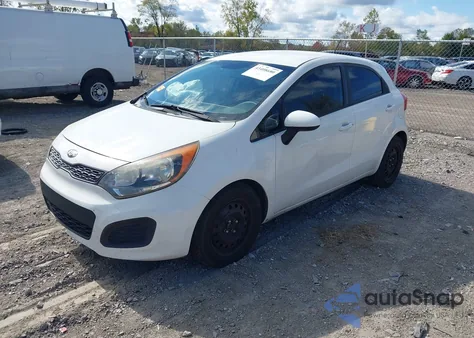 2013 Kia Rio Lx z USA, uszkodzony, nr VIN KNADM5A35D6162895